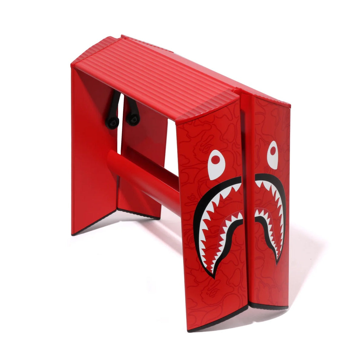 A BATHING APE BAPE LUCAMO - SHARK 1 STEP RED