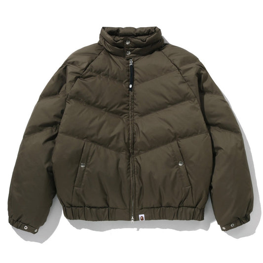 A BATHING APE BAPE B BOY DOWN JACKET OLIVE