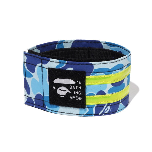 A BATHING APE BAPE ABC CAMO REFLECTIVE ANKLE BAND BLUE