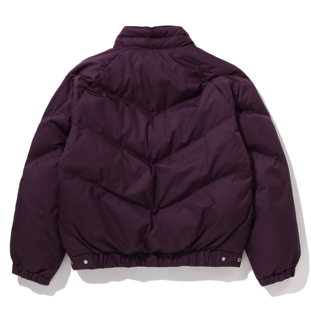 A BATHING APE BAPE B BOY DOWN JACKET PURPLE