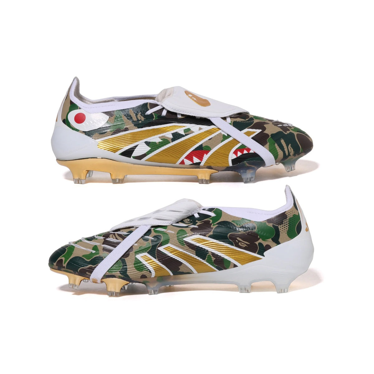 A BATHING APE BAPE ADIDAS - PREDATOR ELITE FT FG GREEN