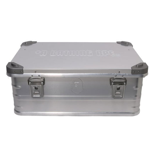 A BATHING APE BAPE ALUMINUN CONTAINER 46L SILVER