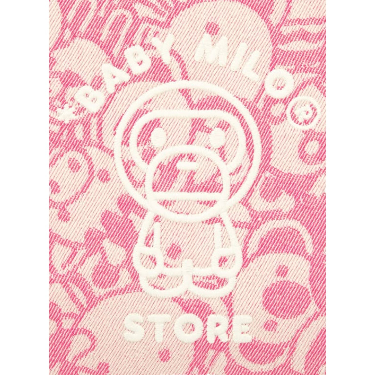 A BATHING APE BAPE BABY MILO STORE BABY MILO SMALL TOTE BAG #1 / #2 PINK