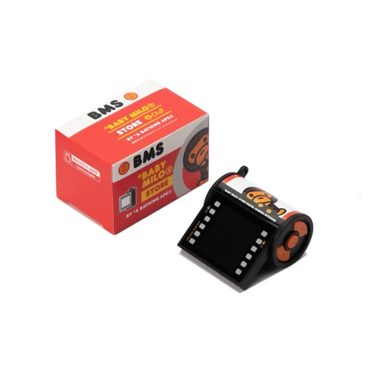 A BATHING APE BAPE BABY MILO STORE BABY MILO BLIND BOX DIGITAL CAMERA KEYCHAIN