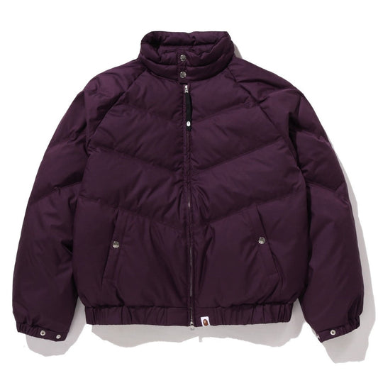 A BATHING APE BAPE B BOY DOWN JACKET PURPLE