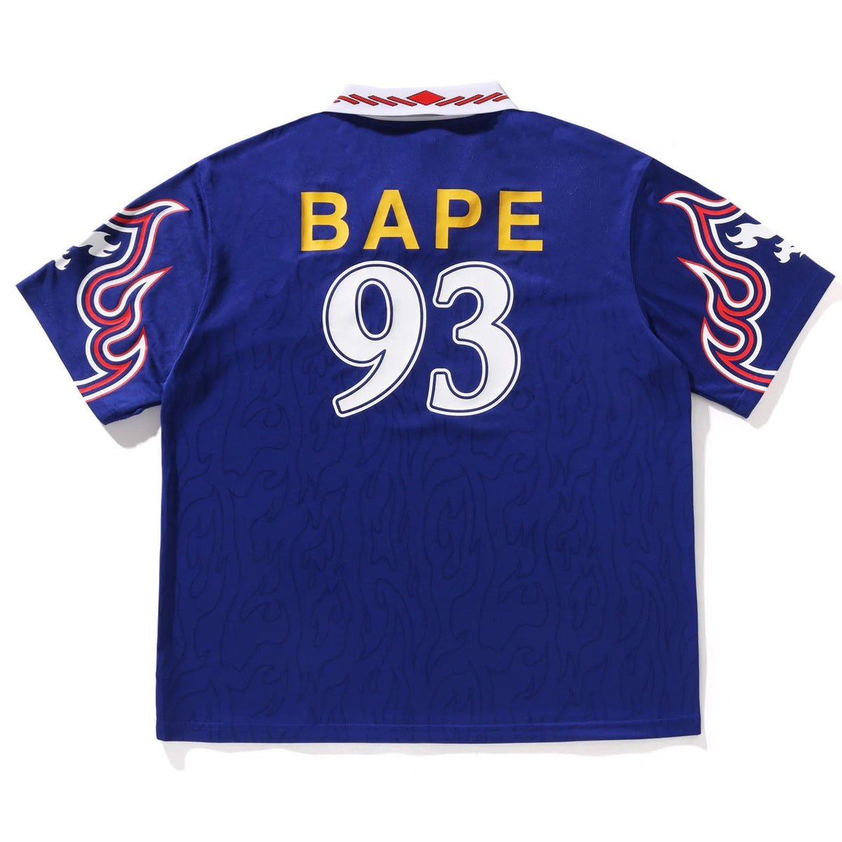A BATHING APE BAPE ADIDAS World Cup Pack FLAME JERSEY BLUE