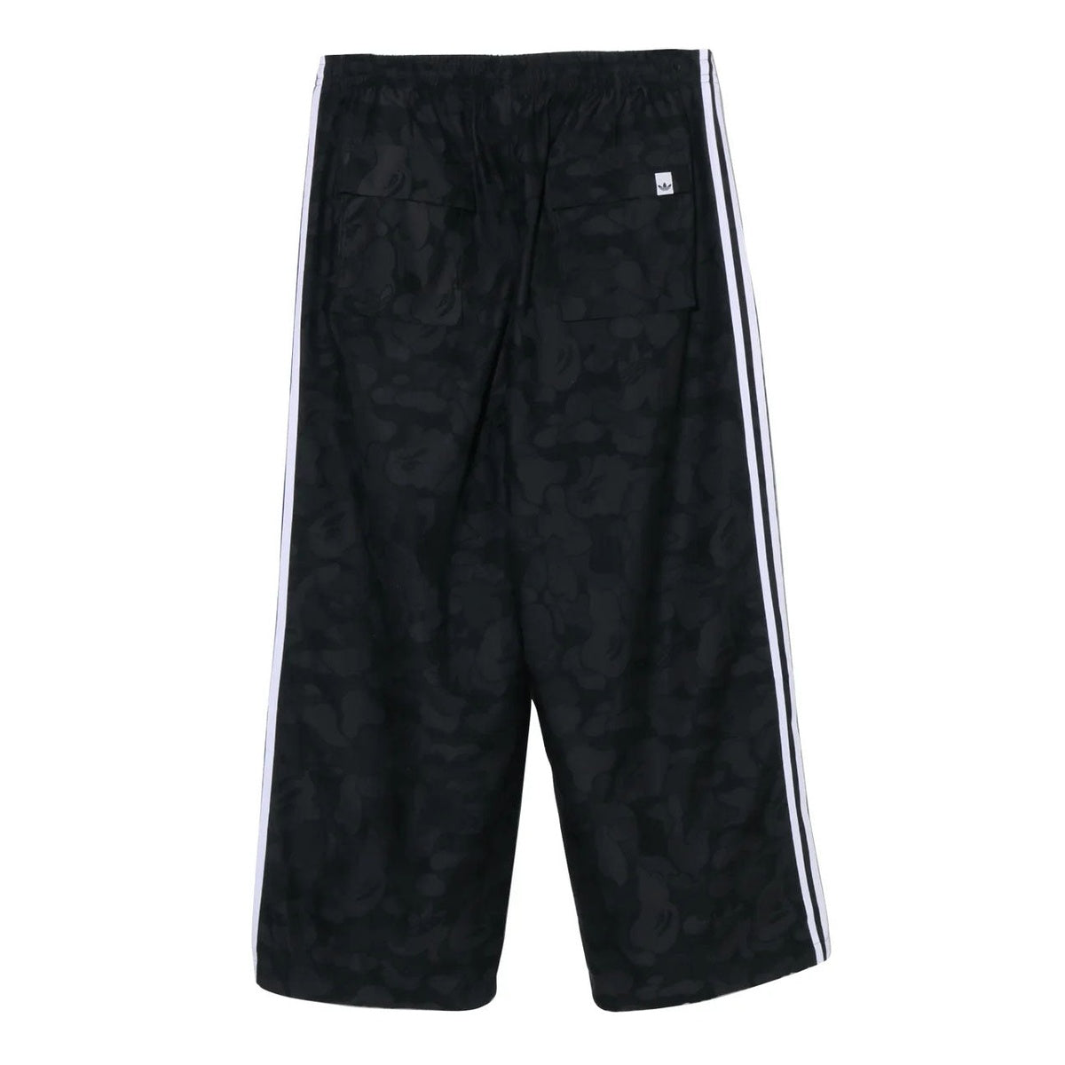 A BATHING APE BAPE ADIDAS World Cup Pack CAMO JACQUARD PANTS BLACK