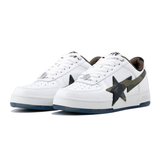A BATHING APE BAPE STA OS #2 WHITE