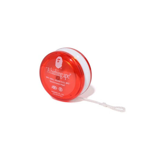 A BATHING APE BAPE FRESHTHINGS TRANSLUCENT YOYO RED