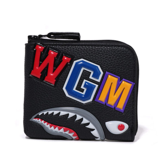 A BATHING APE BAPE SHARK MINI WALLET