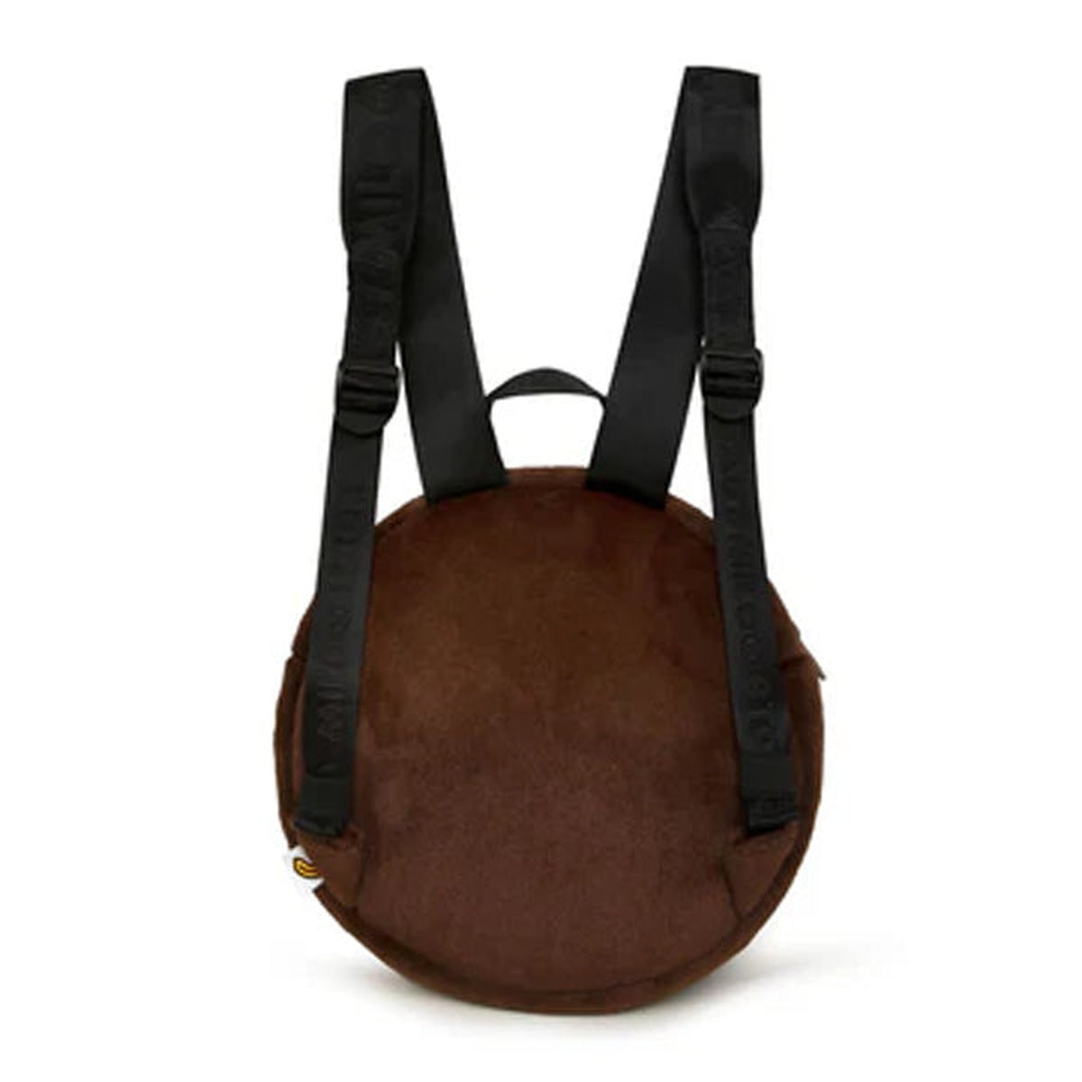 A BATHING APE BAPE BABY MILO STORE BABY MILO PLUSH BACKPACK BROWN