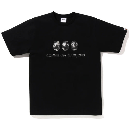 A BATHING APE COMME des GARÇONS CDG OSAKA BAPE TEE #1 BLACK