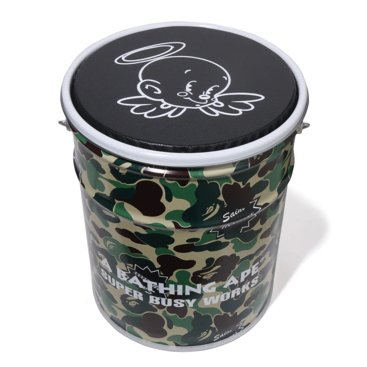 A BATHING APE BAPE SAINT MXXXXXX CAN STOOL GREEN