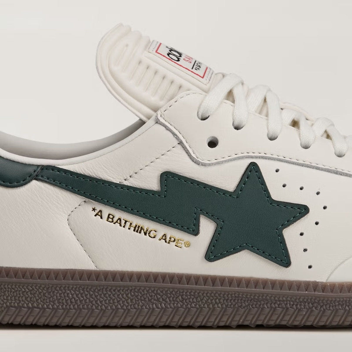 A BATHING APE BAPE ADIDAS World Cup Pack SAMBA IVORY