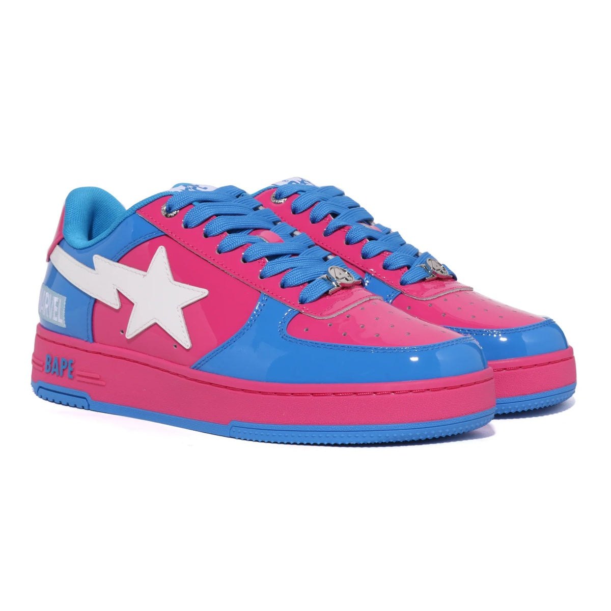 A BATHING APE BAPE STA BAPE F4 MARVEL THE FANTASTIC 4 GALACTUS & SILVER SURFER PINK
