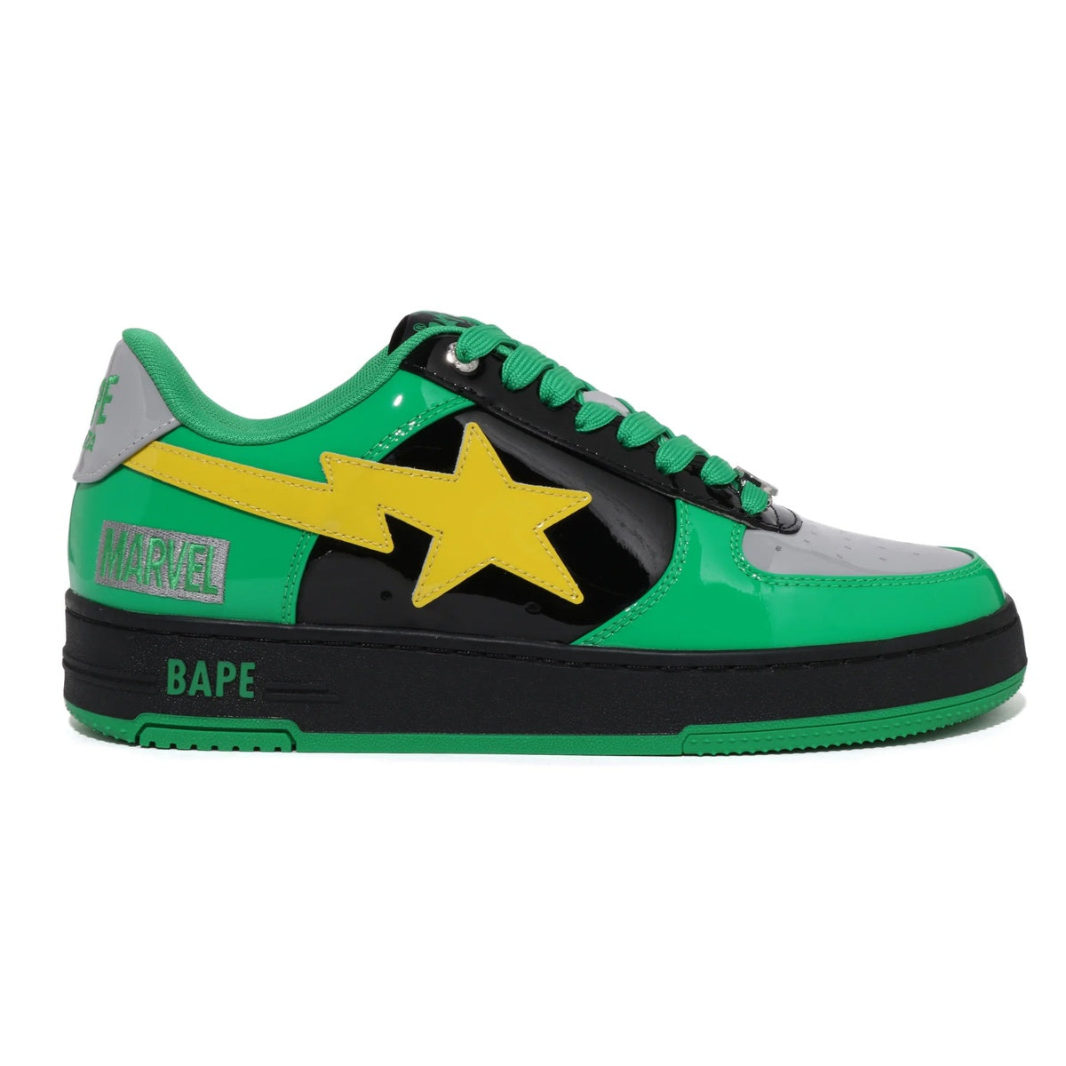 A BATHING APE BAPE STA BAPE F4 MARVEL THE FANTASTIC 4 DR.DOOM GREEN