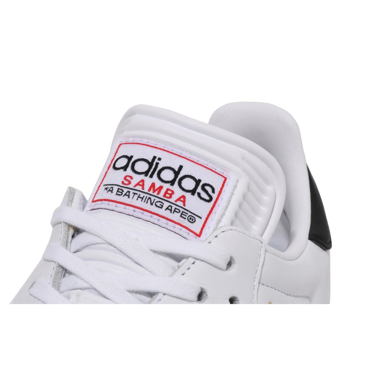 A BATHING APE BAPE ADIDAS - SAMBA WHITE