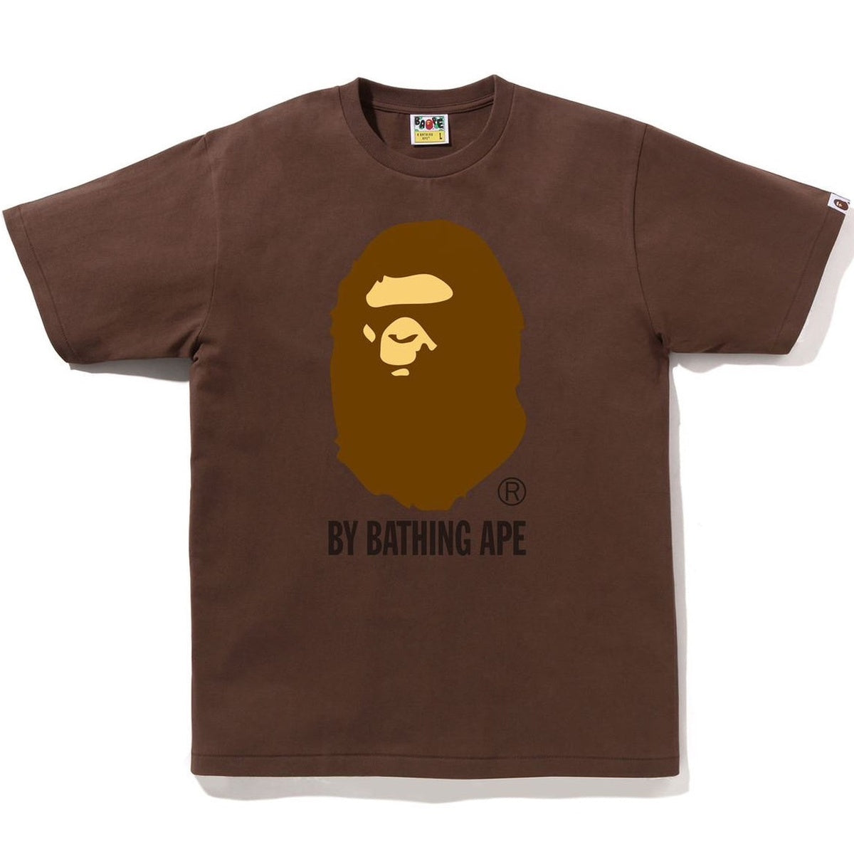 A BATHING APE BAPE BY BATHING APE TEE BROWN