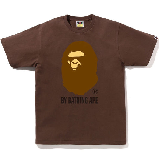 A BATHING APE BAPE BY BATHING APE TEE BROWN