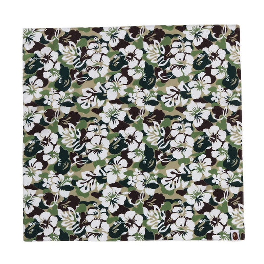 A BATHING APE BAPE ABC RESORT CAMO BANDANA GREEN