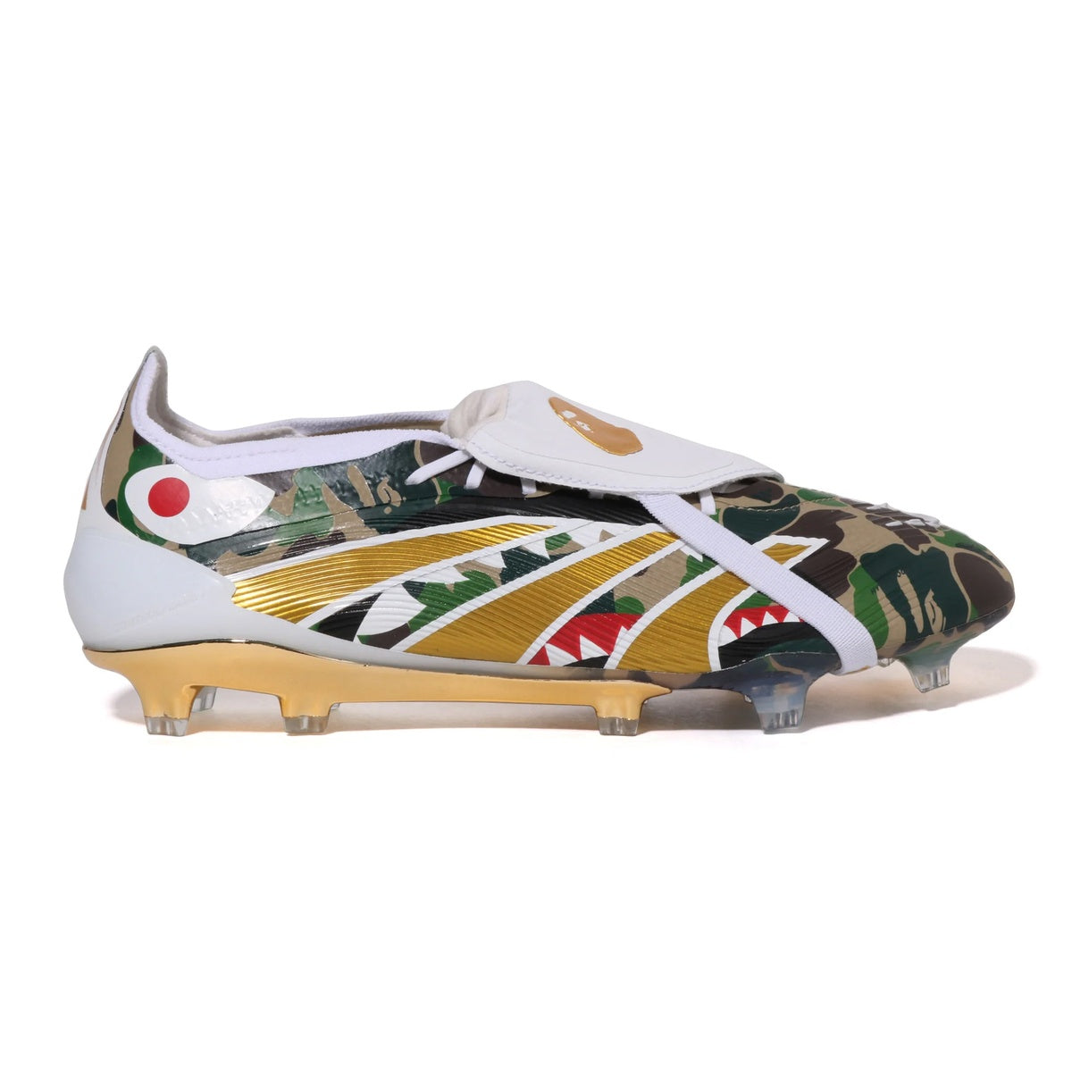 A BATHING APE BAPE ADIDAS - PREDATOR ELITE FT FG GREEN