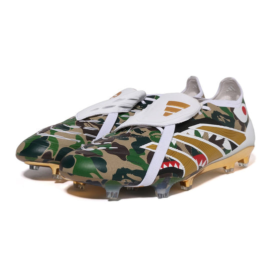 A BATHING APE BAPE ADIDAS - PREDATOR ELITE FT FG GREEN