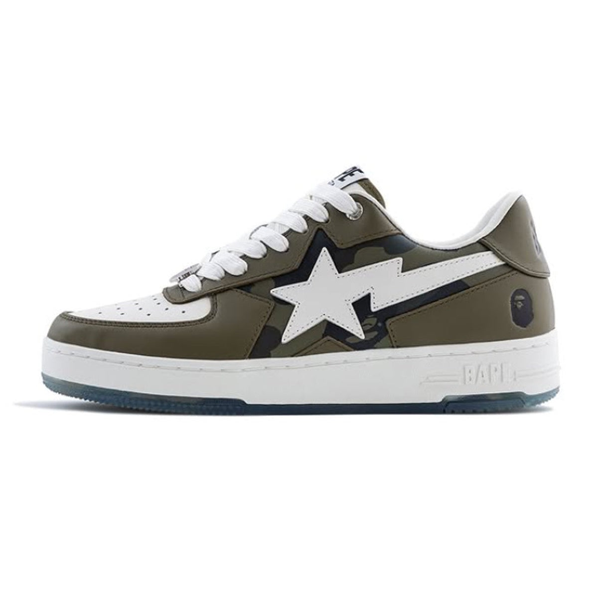 A BATHING APE BAPE STA ICON #2 OLIVE