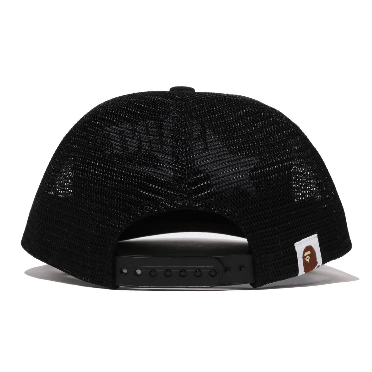 A BATHING APE BAPE SAINT MXXXXXX SAINT STA MESH CAP BLACK