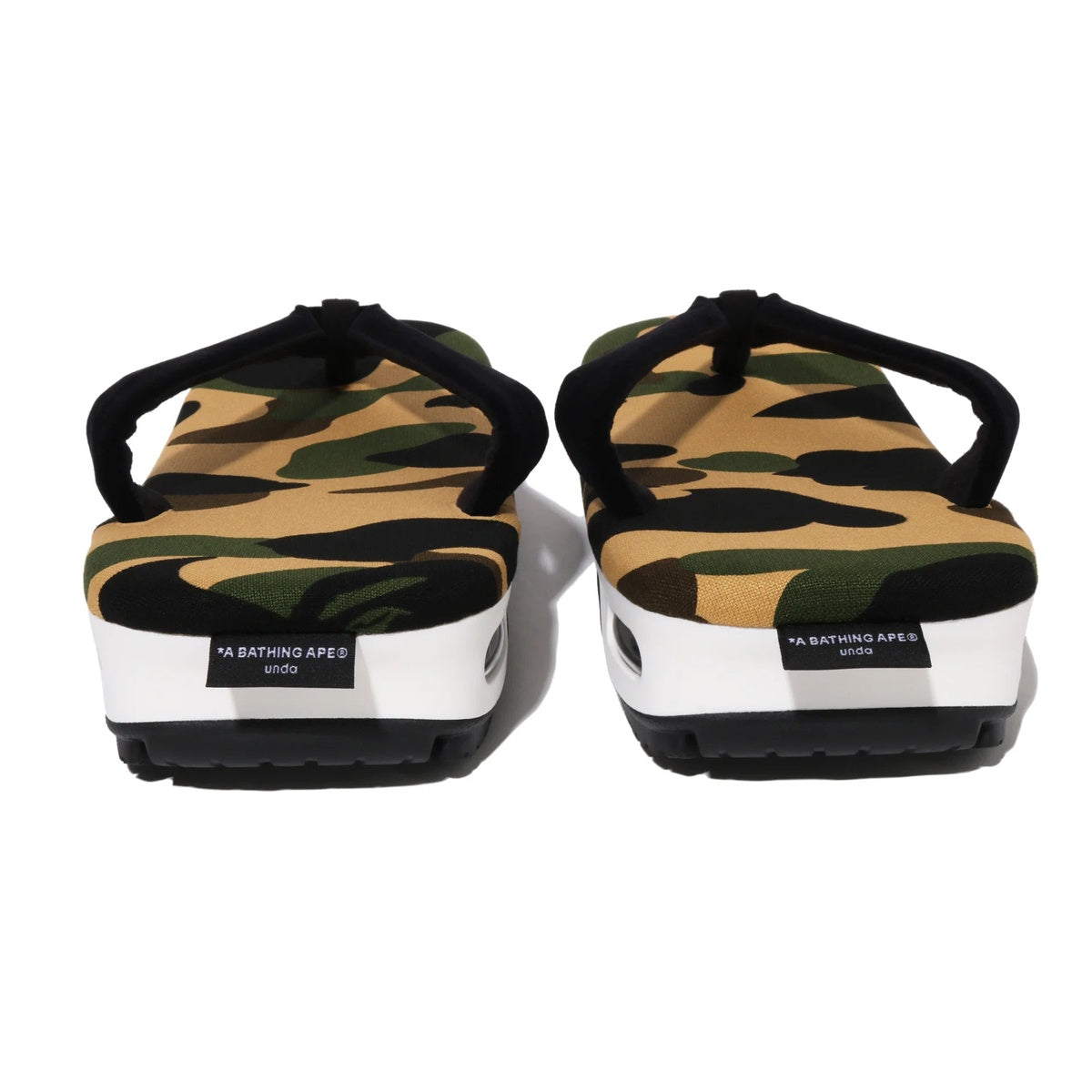 A BATHING APE BAPE GOYEMON 1ST CAMO UNDA YELLOW