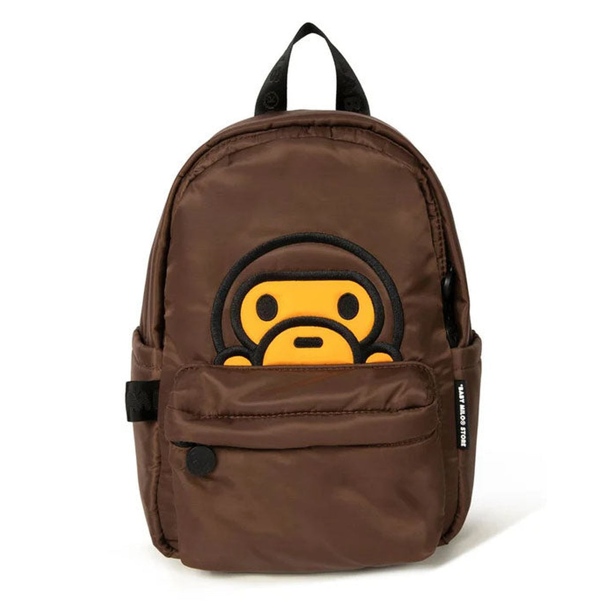 A BATHING APE BAPE BABY MILO STORE BABY MILO SMALL BACKPACK #1 BROWN
