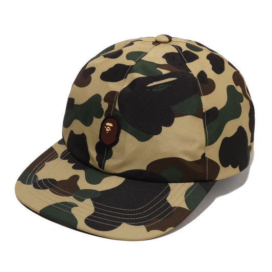 A BATHING APE BAPE GORE-TEX 1ST CAMO CAP YELLOW