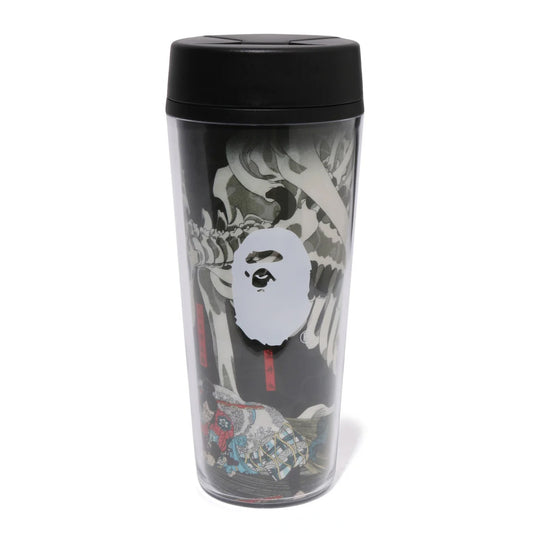 A BATHING APE BAPE UKIYO-E TUMBLER BLACK
