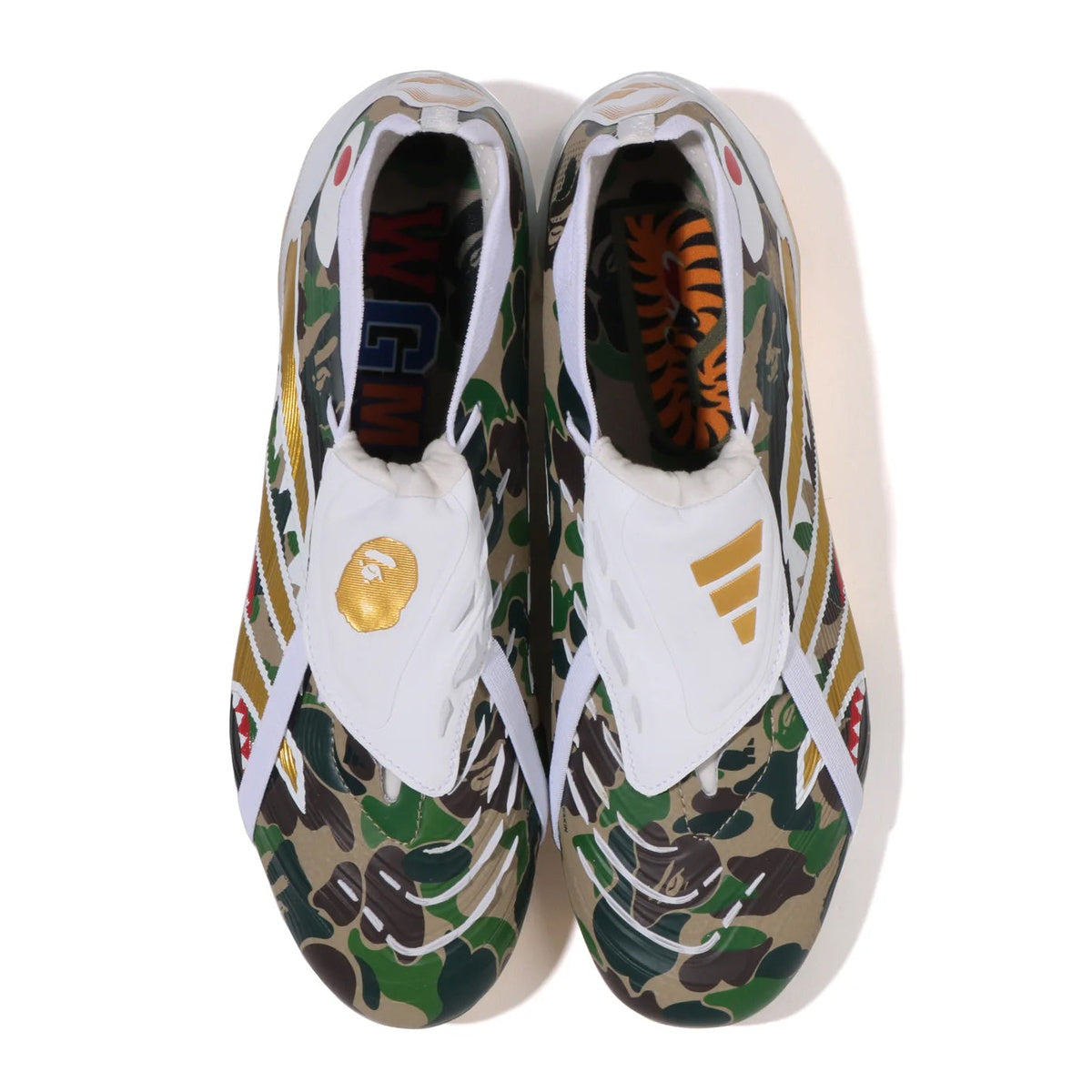 A BATHING APE BAPE ADIDAS - PREDATOR ELITE FT FG GREEN