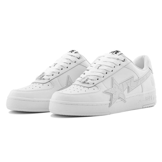 A BATHING APE BAPE STA OS #2 WHITE