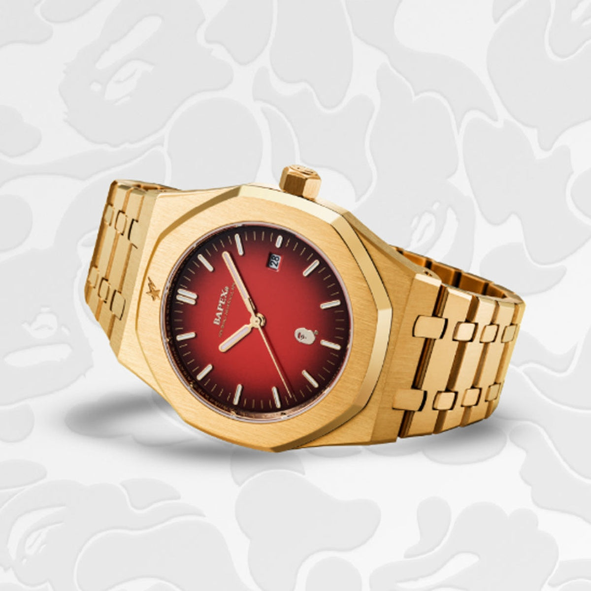A BATHING APE TYPE 9 BAPEX #2 GOLD