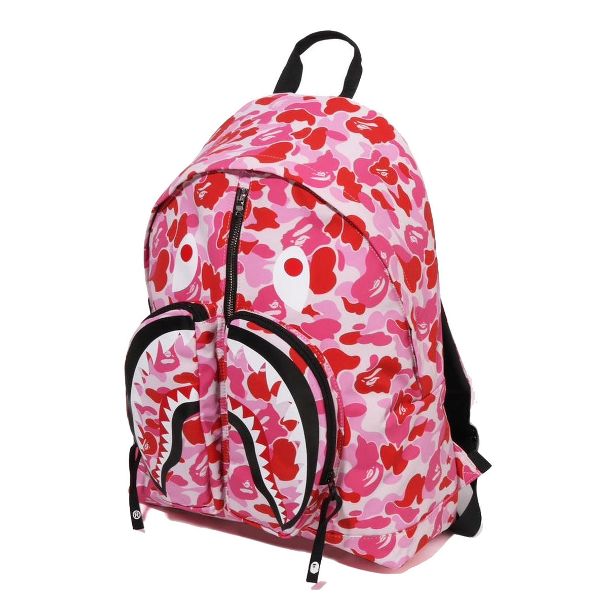 A BATHING APE BAPE ABC CAMO SHARK DAYPACK PINK
