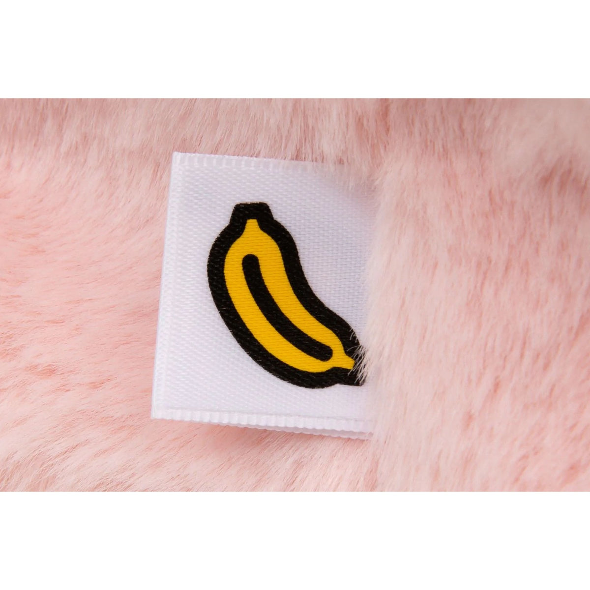 A BATHING APE BAPE BABY MILO STORE BABY MILO FUR TOTE BAG PINK