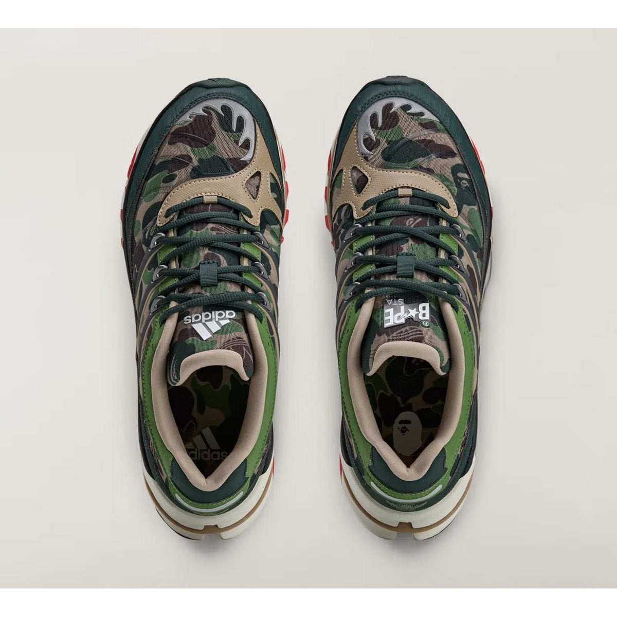 A BATHING APE BAPE ADIDAS World Cup Pack ADISTAR HRMY GREEN