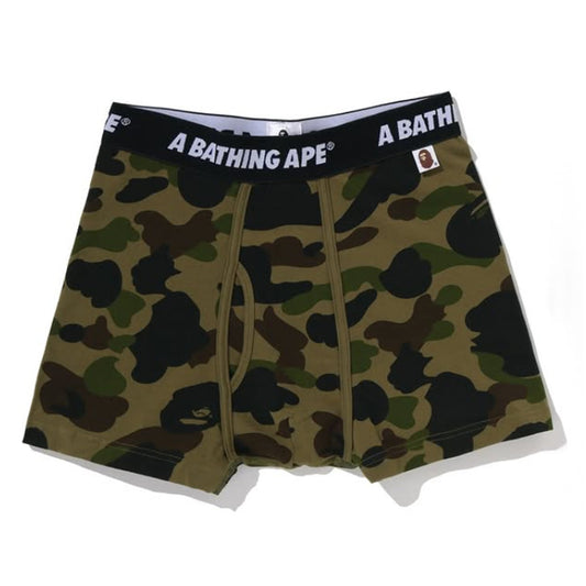 A BATHING APE BAPE 1ST CAMO TRUNKS GREEN