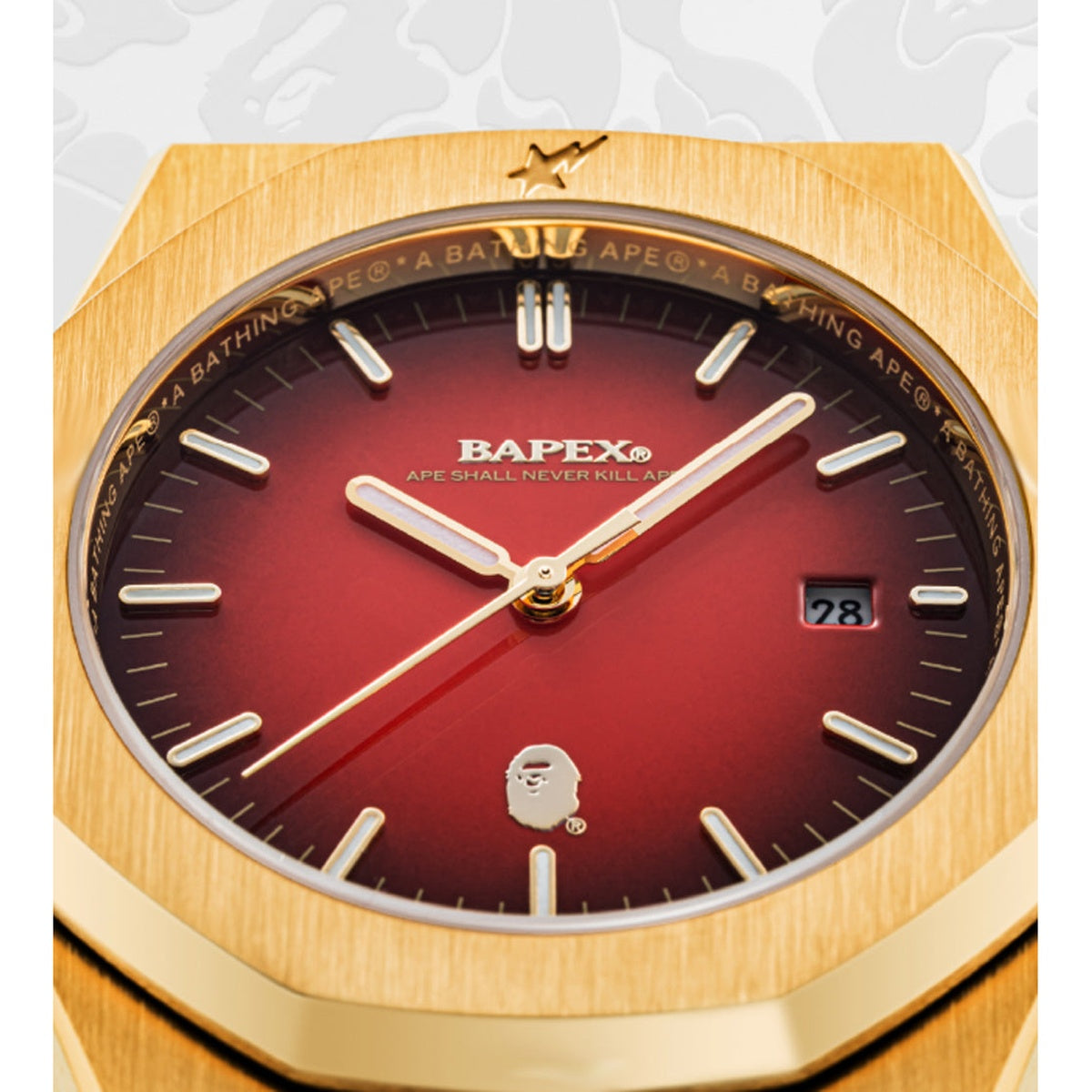 A BATHING APE TYPE 9 BAPEX #2 GOLD