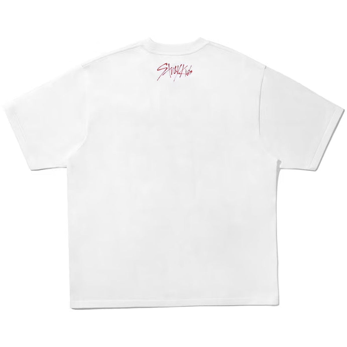 A BATHING APE BAPE STRAYKIDS BBOKARI COLLEGE TEE WHITE