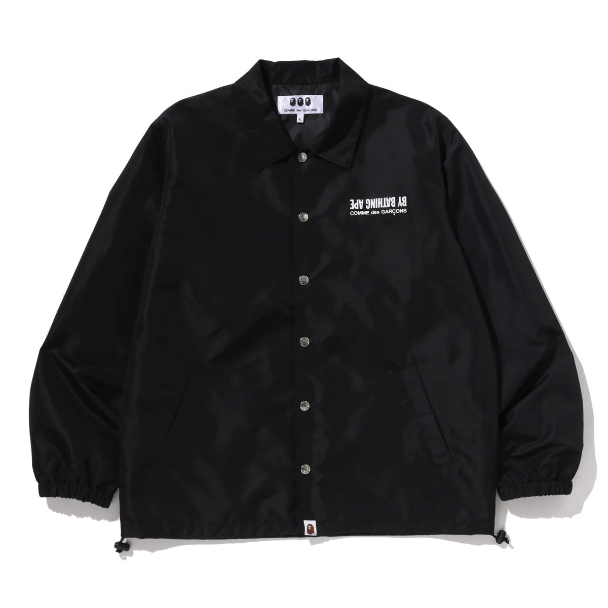 A BATHING APE BAPE COMME des GARÇONS CDG OSAKA COACH JACKET BLACK