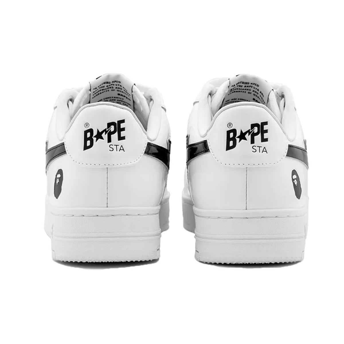 A BATHING APE Men's / Ladies' BAPE STA #2 WHITE