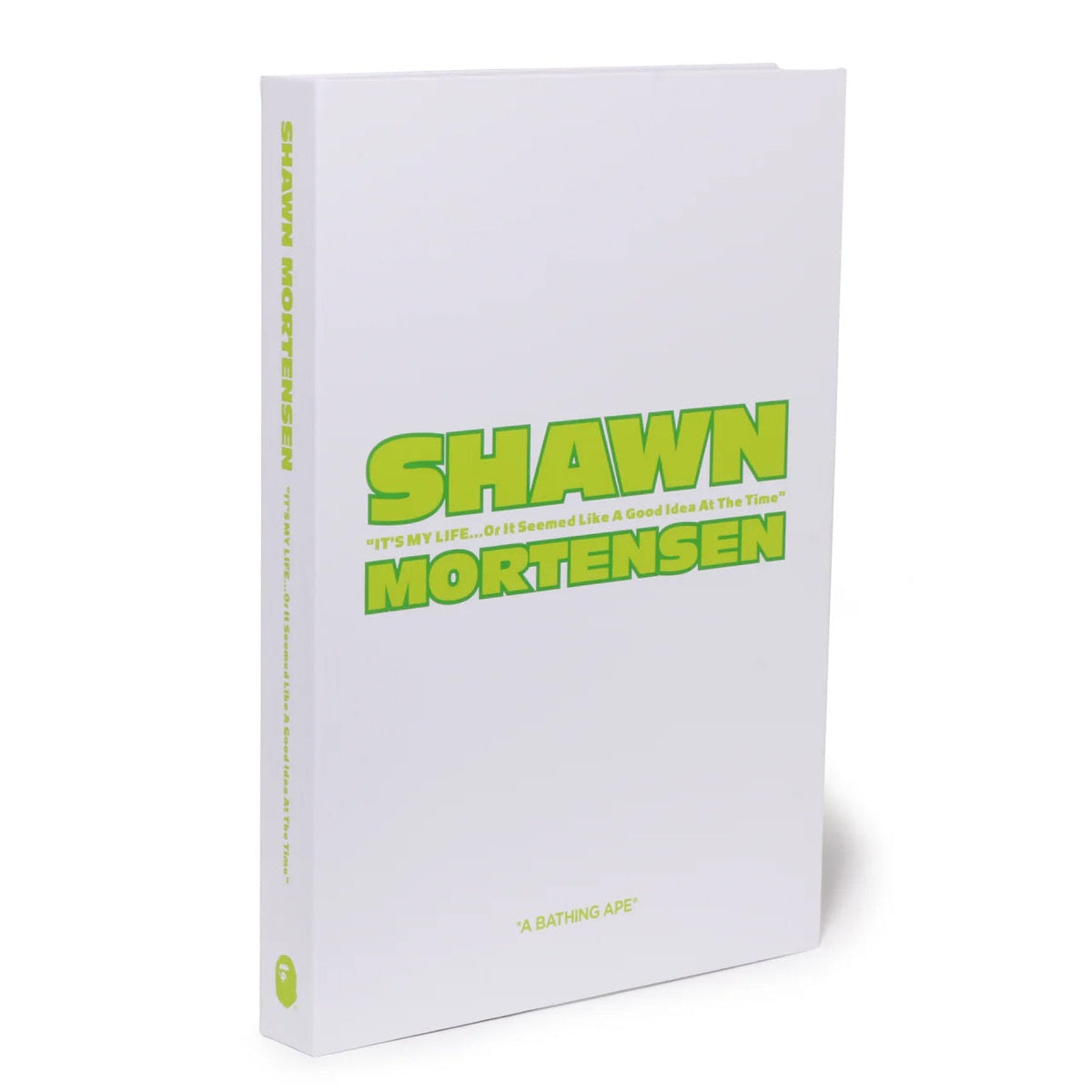 A BATHING APE BAPE SHAWN MORTENSEN BIGGIE TEE WHITE