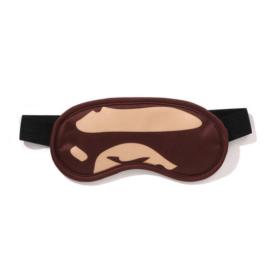A BATHING APE BAPE APE HEAD EYE MASK BROWN