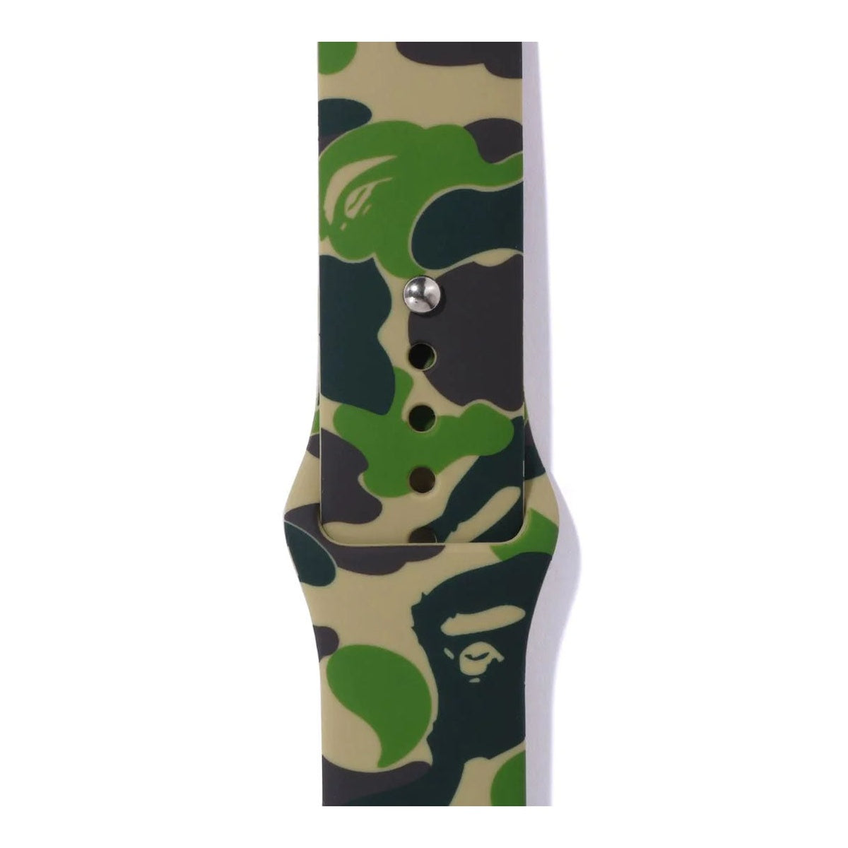 A BATHING APE BAPE ABC CAMO WATCH BAND FOR APPLE WATCH GREEN