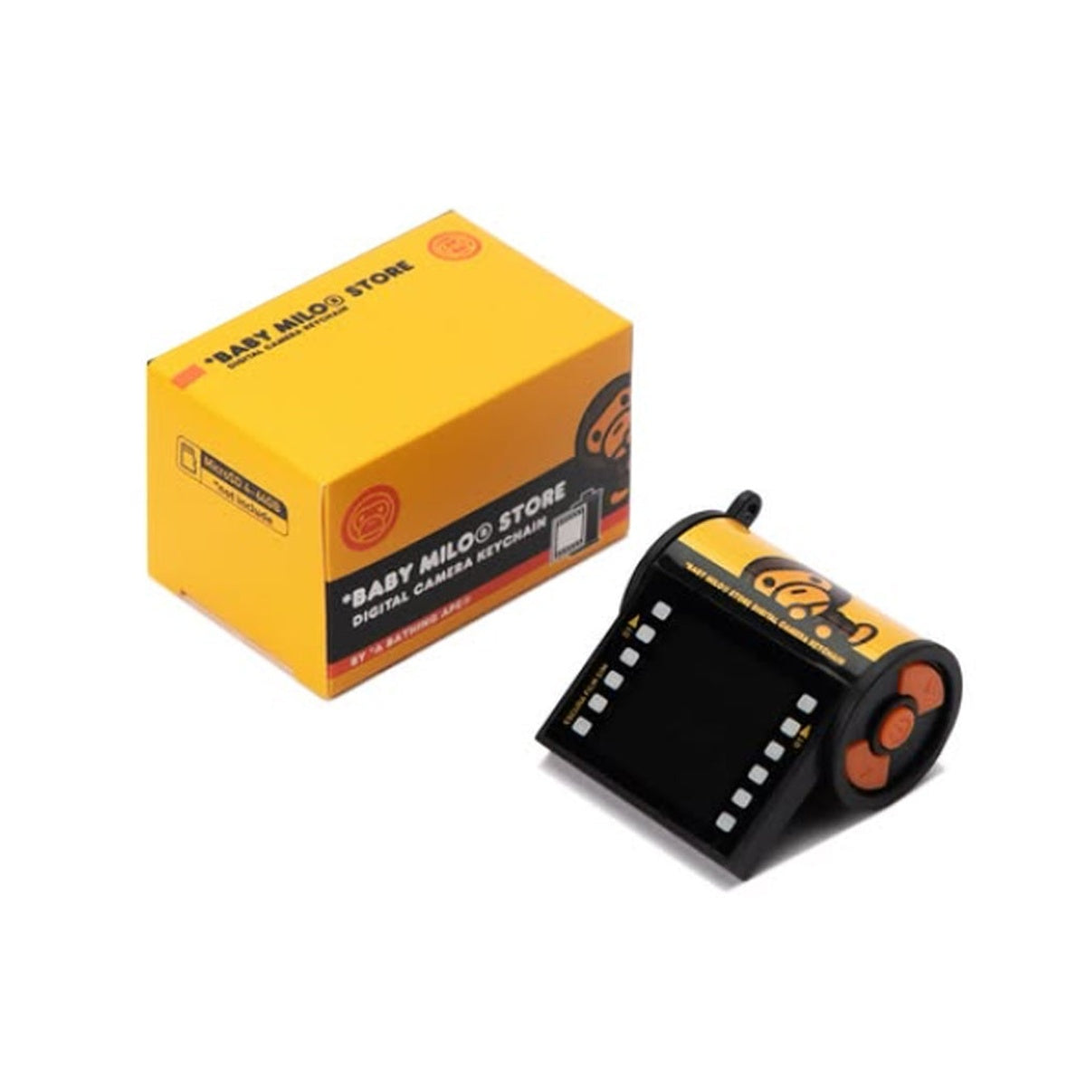 A BATHING APE BAPE BABY MILO STORE BABY MILO BLIND BOX DIGITAL CAMERA KEYCHAIN