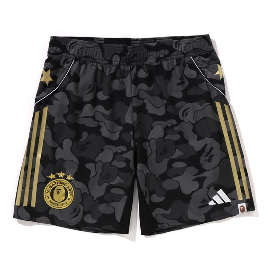 A BATHING APE BAPE ADIDAS - FB SHORTS BLACK