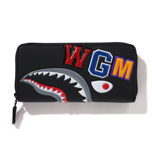 A BATHING APE BAPE SHARK LONG WALLET