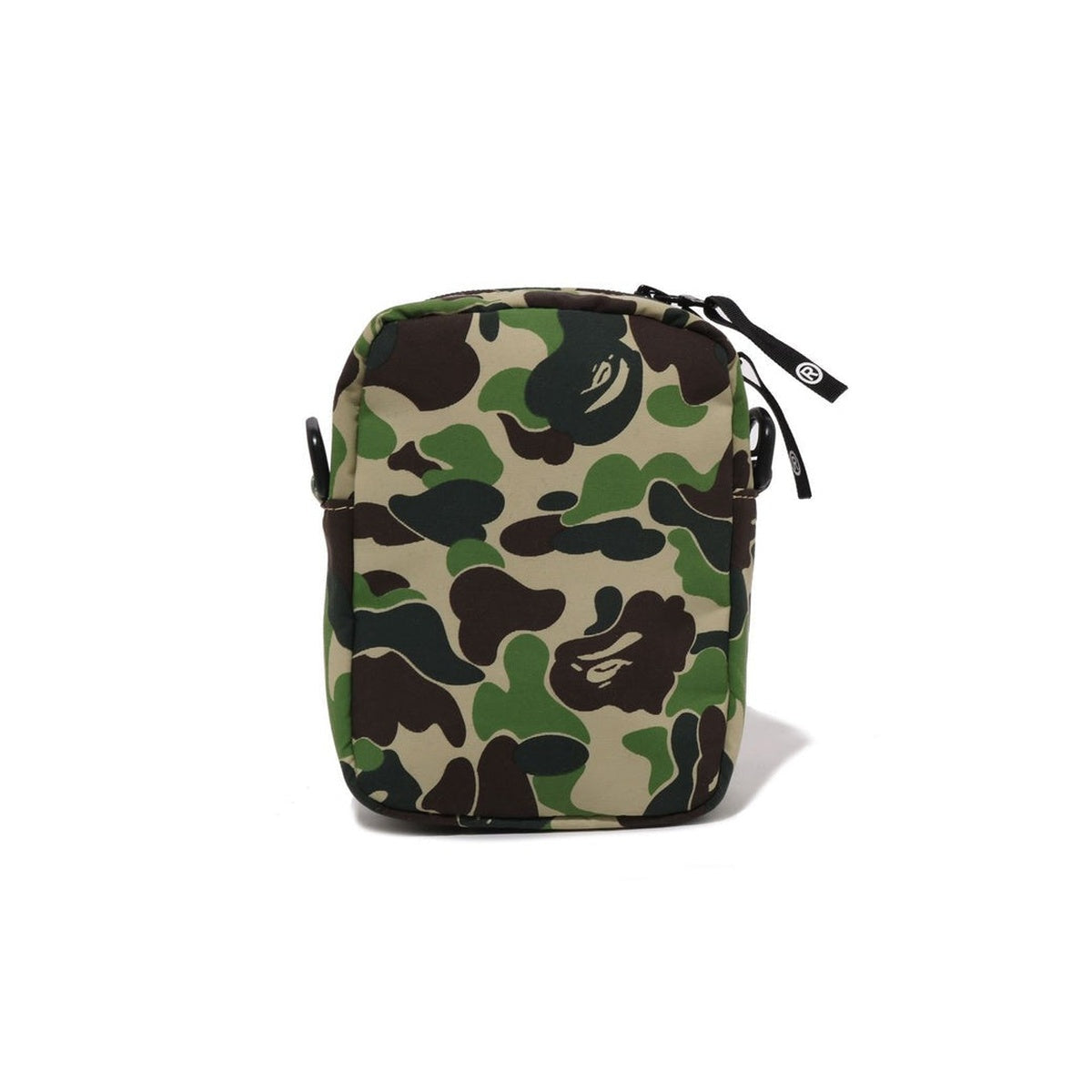 A BATHING APE BAPE ABC CAMO SHARK MINI BAG GREEN